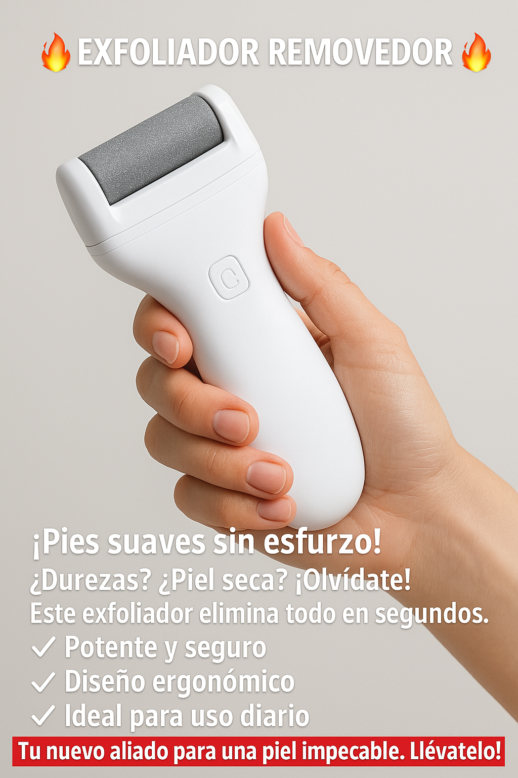 Exfoliador Removedor de durezas para pie