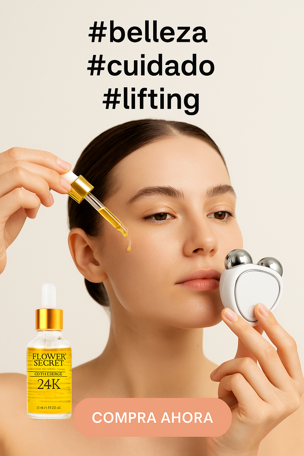 Masj Microcorriente y 2  flower serum